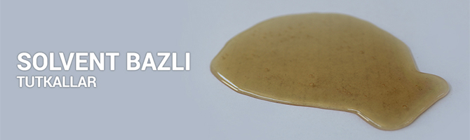 SOLVENT BAZLI TUTKALLAR